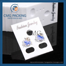 Clear PVC Plastic Jewelry Earring Display Cards